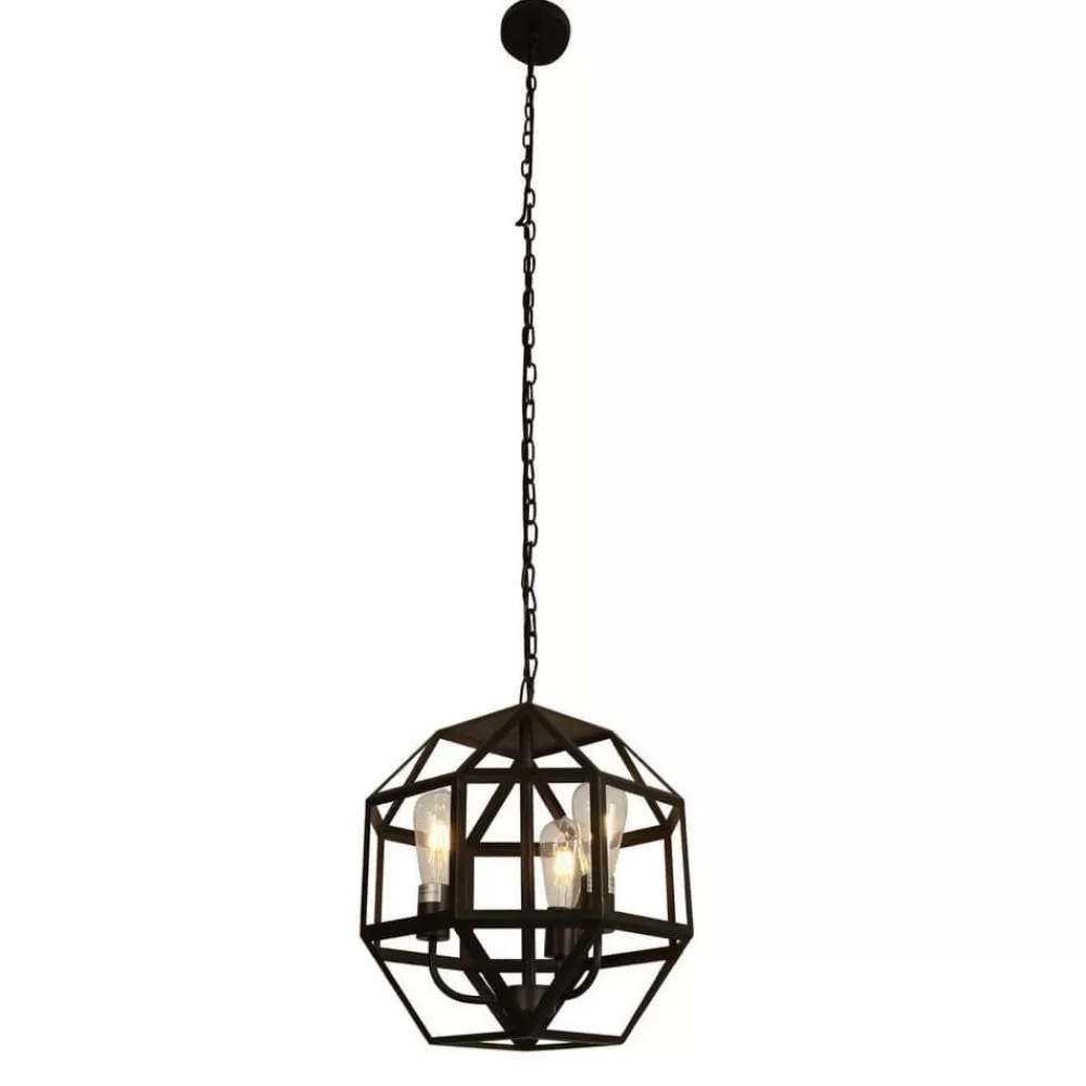 * 3-Light Brown Ukani Matte Chandelier By Warehouse Of Tiffany Hot